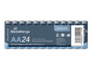 MediaRange Premium Alkalické baterie LR06 (AA, tužková) 1,5V blister 24ks/balení