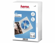 1x10 Hama DVD-Leerhülle Slim Transparent 50% Platzersp. 83890