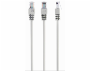 Gembird patch kabel CAT5e, UTP, 5 m, šedý