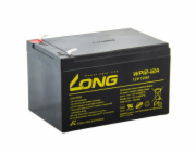 Long 12V 12Ah F2; PBLO-12V012-F2A Long Baterie WP12-12 (12V/12Ah - Faston 250)