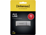Intenso Alu Line silber     32GB USB Stick 2.0 3521482