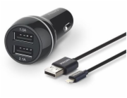 Autonabíječka 5V/3,1A 15,5W, iPhone, iPad, iPad mini