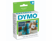 Dymo papírové štítky bílé  25mm x 25mm/D