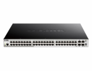 D-Link DGS-1510-52XMP D-Link DGS-1510-52XMP 52-Port Gigabit Stackable PoE Smart Managed Switch including 4 10G SFP+ (48 x PoE ports, 370 W PoE budget, s