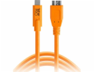 Tether Tools USB-C zu 3.0 Micro- B 4,60m oranzova