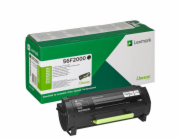 Lexmark černý toner 56F2000pro MS3/4/5/6,MX3/4521 na 6 000 stran