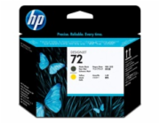 HP 72 Black matte + Yellow DJ Printhead, C9384A