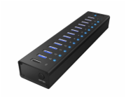 ICYBOX HUB USB Icy Box 13x USB-A 3.0 (IB-AC6113) 70420