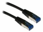 XtendLan patch kabel Cat6A, SFTP, LS0H - 3m, černý