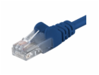 PremiumCord Patch kabel UTP RJ45-RJ45 CAT6 0.25m modrá