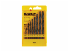 Sada vrtáků do kovu HSS-R DIN 338 DT5911, 10 dílná DEWALT