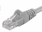 PremiumCord Patch kabel UTP RJ45-RJ45 CAT6 0.1m šedá