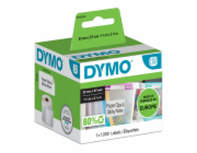 Dymo 11354  papírové štítky bílé  57mm x