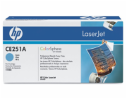 HP 504A Cyan LJ Toner Cart, CE251A (7,000 pages)