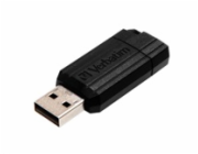VERBATIM Flash disk Store  n  Go PinStripe/ 8GB/ USB 2.0/ černá 49062