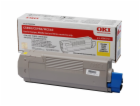 43865721 OKI Toner yellow pre C5850/5950 6000stran