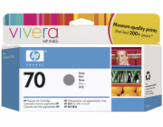 HP 70 - 130 ml - šedá - originální - DesignJet - inkoustová cartridge - pro DesignJet HD Pro MFP, T120, Z2100, Z3100, Z3100ps, Z3200, Z3200ps, Z5200, Z5400