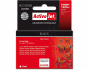 Activejet inkoust ACC-521BN (Canon CLI-521Bk náhradní; Supreme; 10 ml; černý)