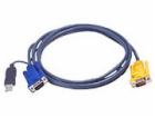 ATEN integrovaný kabel KVM USB 2L-5201U 1.2 M 
