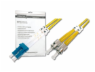 Digitus LWL Patchkabel, Duplex, LC > ST Stecker, Singlemo...