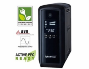 CyberPower PFC SineWave LCD GP UPS 900VA/540W, Schuko zásuvky