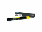 LEXMARK toner X95x Yellow Extra High Yield Toner Cartridge