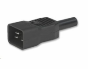 PREMIUMCORD Konektor napájecí 230V na kabel (samec, IEC C20)