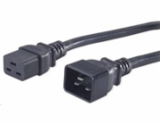 PREMIUMCORD Kabel napájecí 230V/16A prodlužovací 3m (konektory IEC 320 C19 - IEC 320 C20)