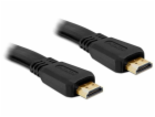 Delock HDMI 1.4 kabel A/A samec/samec, plochý, 1m (82669)