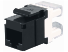 Solarix Keystone c5e UTP RJ45, černý, zařezávací