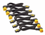 APC Power Cord Kit (6 ea),Locking,C13toC14 (90Dg),0.6m AP8702R-WW