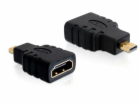 DeLOCK Adapter micro HDMI-D Stecker -> A Buchse (schwarz)