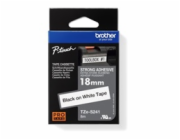 BROTHER TZES241 - kazeta TZ šířky 18mm, extrémně adhesivní lamino TZE-S241, bílá/černé písmo
