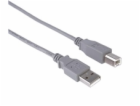 PremiumCord kabel USB 2.0, A-B, 3m