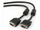 GEMBIRD Kabel VGA propojovací 1,8m, černý (HD15M/M, dvoji...