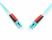 DIGITUS Fiber Optic Patch Cord, LC to LC, Multimode, OM3, 50/125 µ, Duplex Length 10m