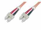 DIGITUS Fiber Optic Patch Cord, SC to SC, Multimode,OM2, ...
