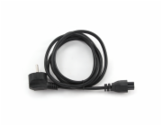 Napájecí kabel pro notebooky, 3-pin, 230V, 10A, 1,8m   KAD214c