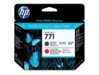 HP 771 - Matná čerň, chromová červená - tisková hlava