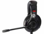 Zalman headset ZM-HPS200 / herní / náhlavní / drátový / 40mm měniče / 2x 3,5mm jack