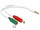 Delock adaptér sluchátek 1 x 3.5 mm 4 pin Stereo jack sam...