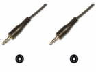 Digitus Audio-Anschlusskabel 3,5mm Klinke (schwarz, 2,5 M...