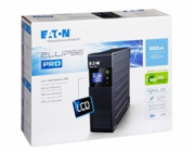 Eaton Ellipse PRO 650 FR, UPS 650VA, 4 zásuvky, LCD, české zásuvky