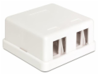 Delock Keystone Surface Mounted Box - Kryt zásuvné jednot...