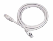 GEMBIRD kabel patchcord Cat5e stíněný FTP 15m, šedý