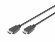 Digitus HDMI High Speed + Ethernet připojovací kabel, 2xstíněný, 3m 