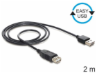 DeLOCK Prodlužovací kabel EASY-USB 2.0, USB-A samec > USB...