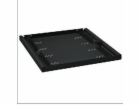 TRITON Police s perforací 19", 1U/850mm, nosnost 80kg, černá