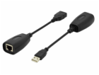 DIGITUS USB Extender, USB 1.1, prez Cat 5, 5e nebo Cat 6 ...