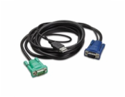 APC Integrated Rack LCD/KVM USB Cable - 10ft (3m)